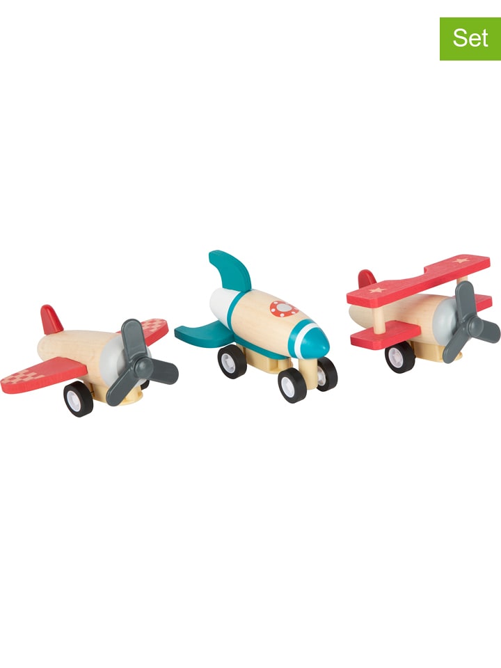 small foot 3er-Set: Rückziehflieger - ab 12 Monaten - onesize