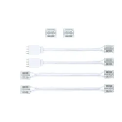 Paulmann 71057 MaxLED Zubehör Connector Set COB Tunable White Weiß/Transparent