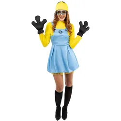 Metamorph Minions – Dave Kostüm für Frauen (XS)