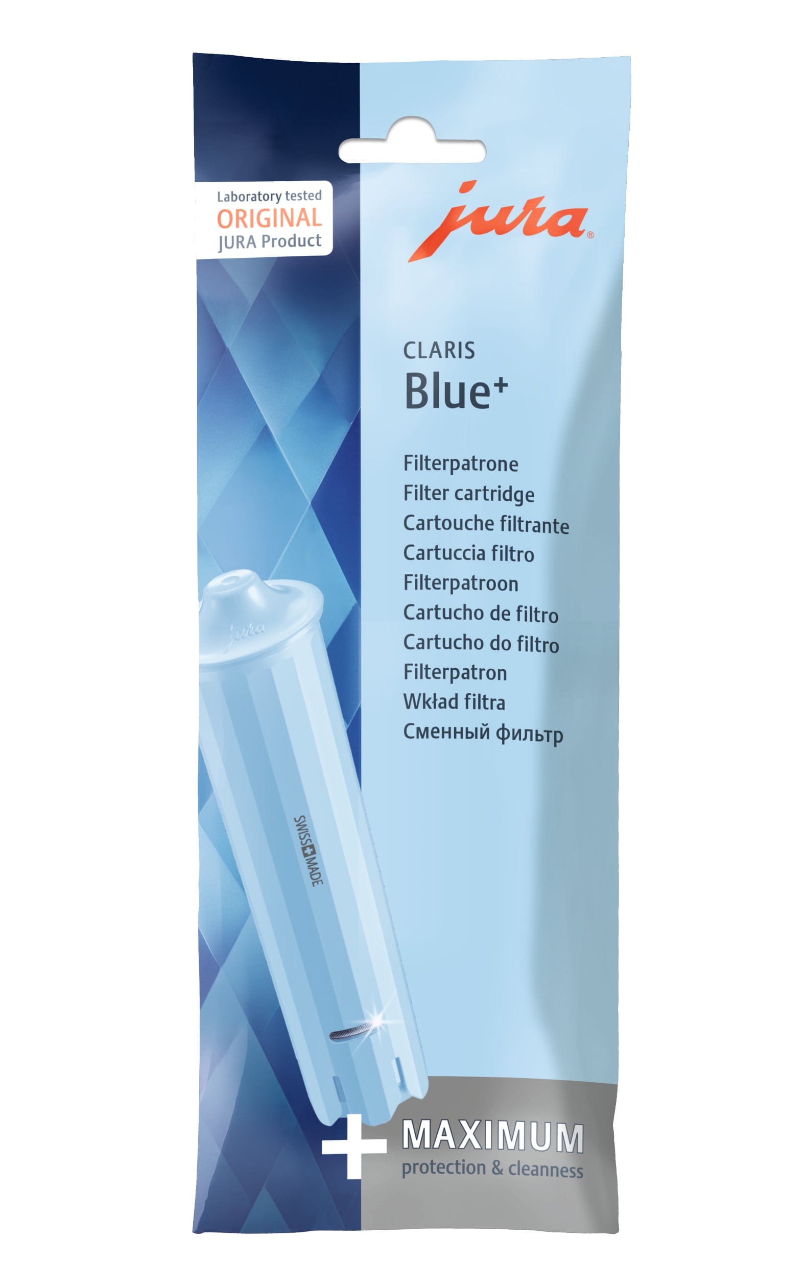 JURA CLARIS Blue+ 3er Set