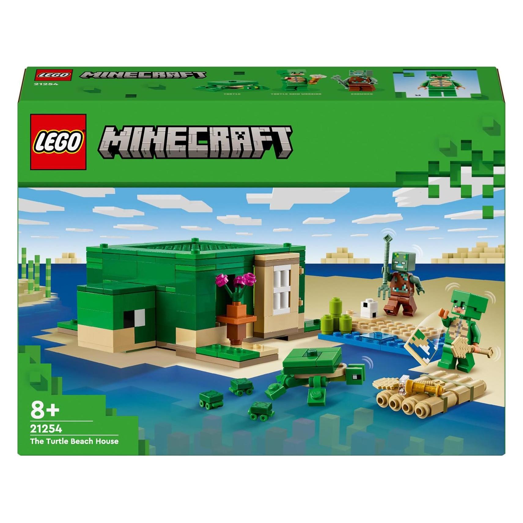 LEGO Das Schildkrötenstrandhaus (21254, LEGO Minecraft) (21254)