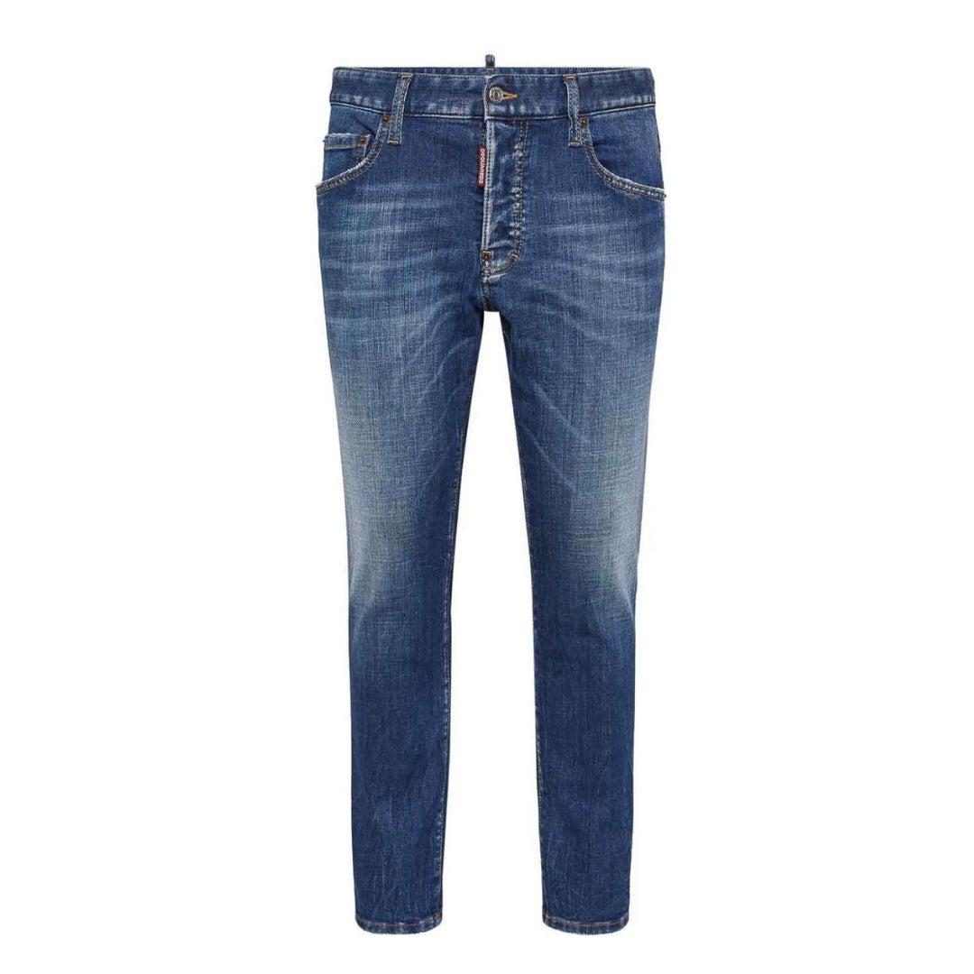 Dsquared2 Marineblauwe Easy Wash Super Twinky Jeans