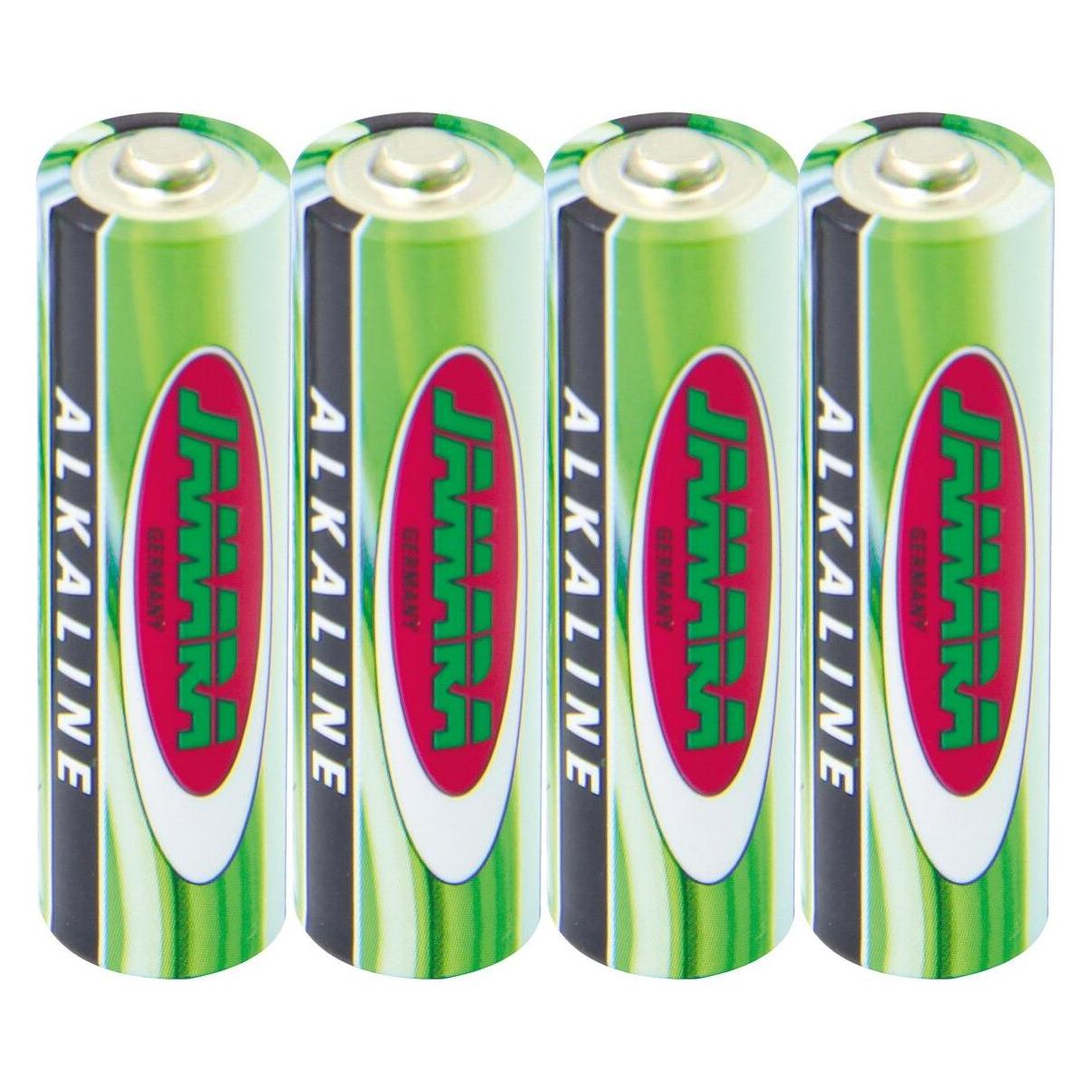Jamara Batterie SuperCellAA Alkaline (4 Stk., AA, 2300 mAh) (140267)