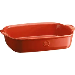 Emile Henry Auflaufform 19 x 30 cm, rot