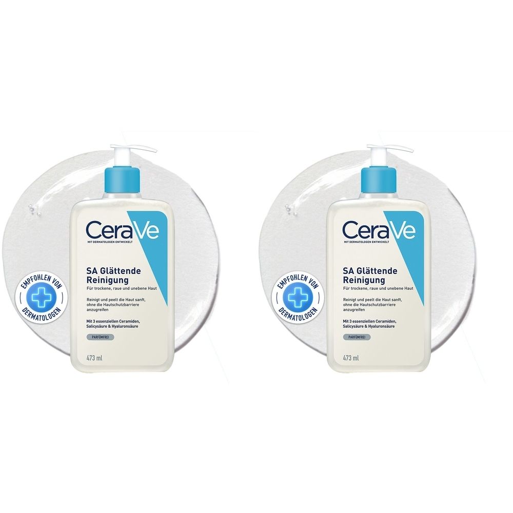 Cerave SA Reinigung 2x 2x473 ml Lotion