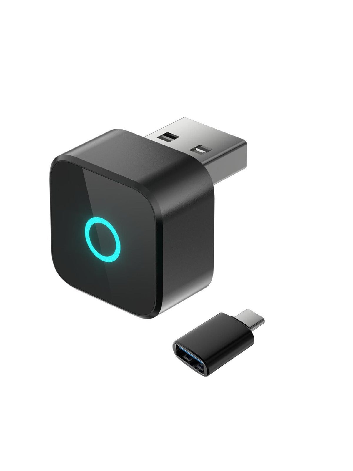 4smarts Wireless CarPlay/Android Auto USB-A & -C adapter - Black