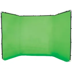 Lastolite Panoramic Background (400 cm, 230 cm), Hintergrundsystem, Grün
