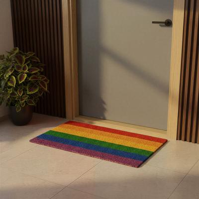 Storied Home Natural Coir Doormat