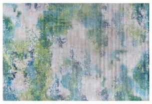 Beverly Rug Queen Abstract Non-Slip Rubber Back Washable Indoor Area Rug