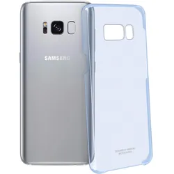 Samsung Clear Cover (Samsung Galaxy S8+), Smartphone Hülle, Blau