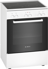 Bosch HKA090220 Standherd 60cm weiß 7Heizarten Elektrokochfeld