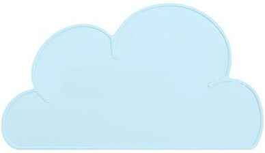 Uplifted Goods Silicone Pet Feeding Bowl Mat blue