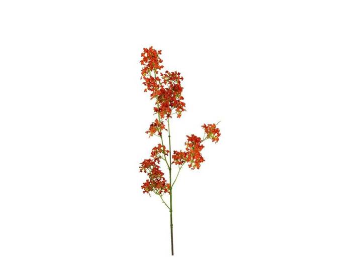 Countryfield zijden bloem Matthiola 120 cm oranje