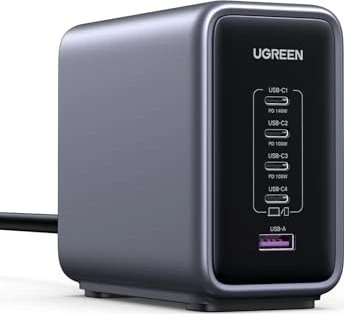Ugreen 1*USB-A+4*USB-C 300W Desktop Fast Charger EU