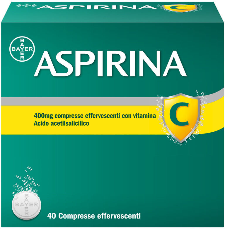 Aspirina C 40 Compresse Effervescente