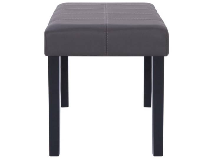 Banc d'entrée Banquette GKK 106 cm - Simili Cuir Gris GG@9