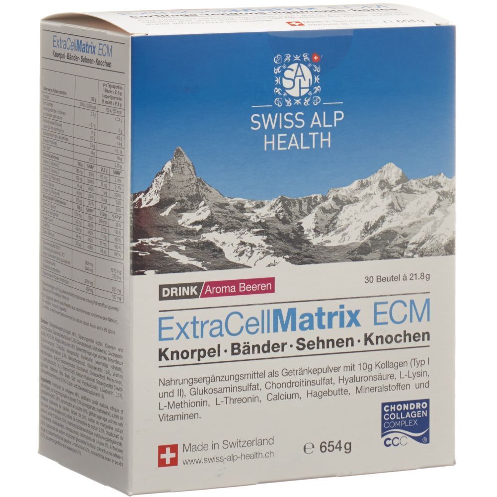 Extra Cell Matrix ECM Drink Gelenke Beeren 30 Stk St Beutel