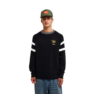 Pullunder QUIKSILVER "Bob Marley Trench Town", Herren, Gr. M, schwarz, Obermaterial: 100% Baumwolle., Pullover Pullunder