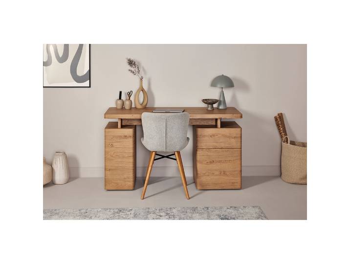 Bureau Youzui 135 x 76 x 55cm Marron