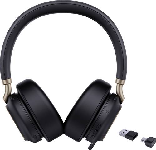 Yealink BH 76 Plus Teams Black U On Ear Headset Bluetooth Schwarz Telefon