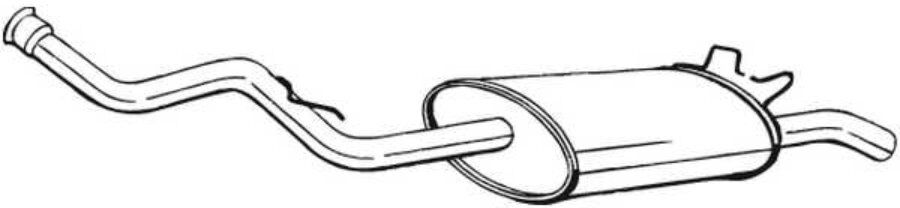 Silencieux Arrière Bosal 190-141