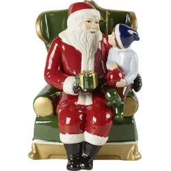 Christmas Toys Santa on armchair Weihnachtsdekoration