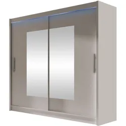 KLEIDERSCHRANK London VII, mit RGB LED Beleuchtung