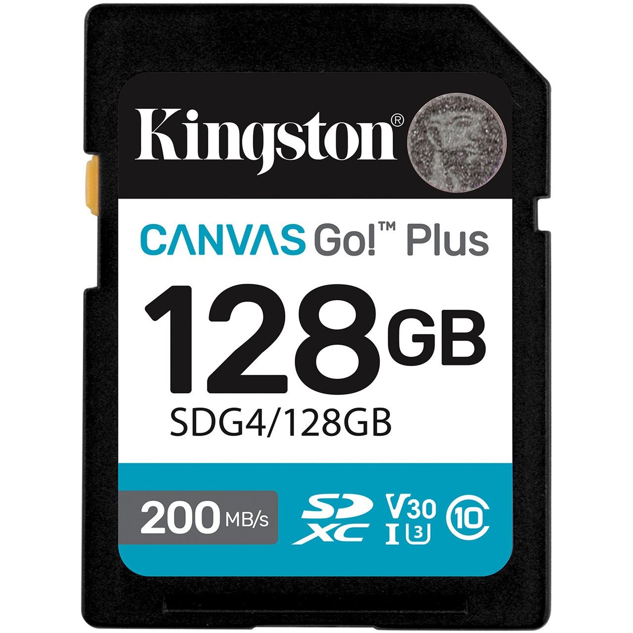 128GB Card Kingston Canvas Go Plus SD