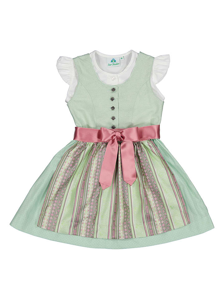 Isartrachten Dirndl in Mint - 152