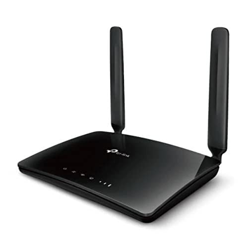 TP-Link TL-MR6400 4G LTE Mobiele Wi-Fi Router met SIM-slot, 300 Mbps, Zwart