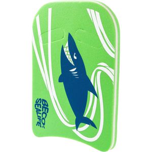 BECO Schwimmbrett Sealife 960608, grün, 47 x 31 cm, mit Griffmulden, für Kinder