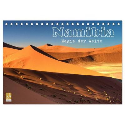 Namibia - Magie der Weite (Tischkalender 2027 DIN A5 quer), CALVENDO Monatskalender