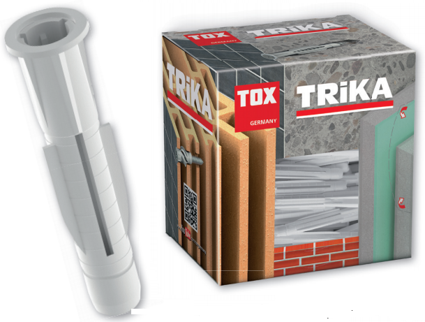 TOX tout usage Trika 011100161 10/61 mm, par paquet = 50 pièces