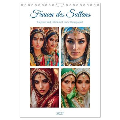 Frauen des Sultans (Wandkalender 2027 DIN A4 hoch), CALVENDO Monatskalender