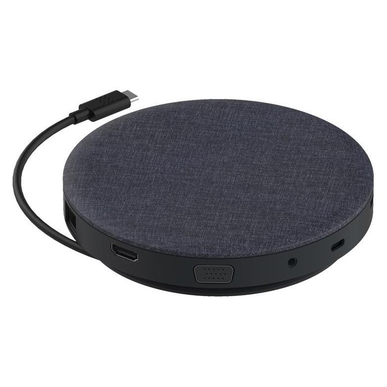 Devia UFO 10in1 HUB wireless charger gray (10 W) (6938595330742)