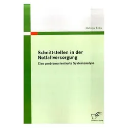 Schnittstellen in der Notfallversorgung, Fachbücher von Natalya Enke