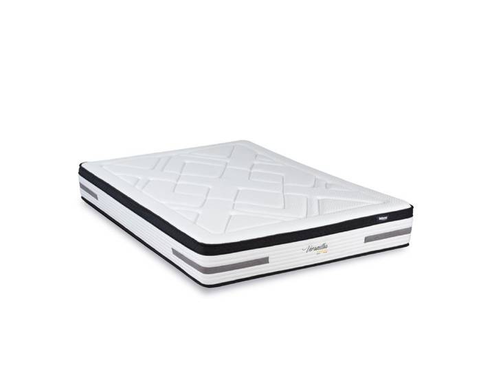Matelas Bellevue - Ressorts ensachés + mémoire de forme - 24 cm - 140x200 cm