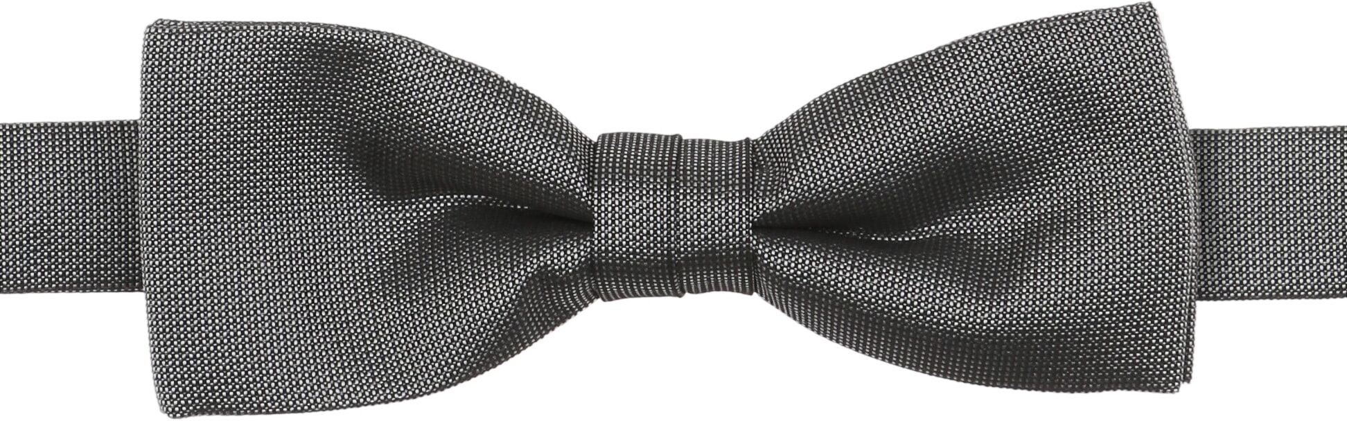 Fliege VENTI "VENTI Fliege uni", Herren, grau, 70% Polyester, 30% Seide, Fliegen