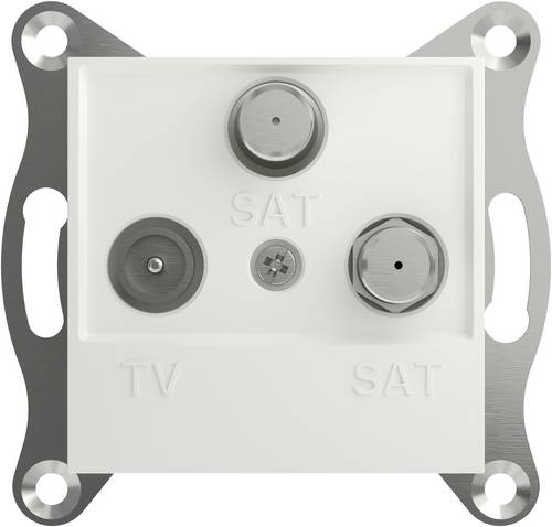 Schneider Electric TV-SAT-SAT-Enddose Asfora Weiß (RAL 9003) EPH3670121D 1St.