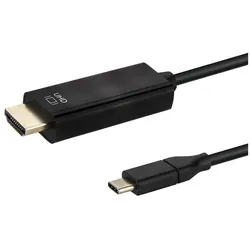 E+P USB-C-HDMI-Kabel (1.50 m), Videokabel, Schwarz