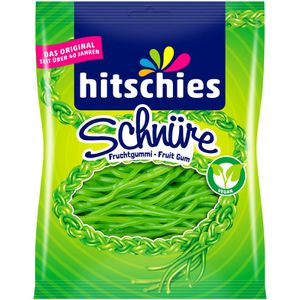 Hitschies Fruchtgummis Schnüre, Apfel, 125 g