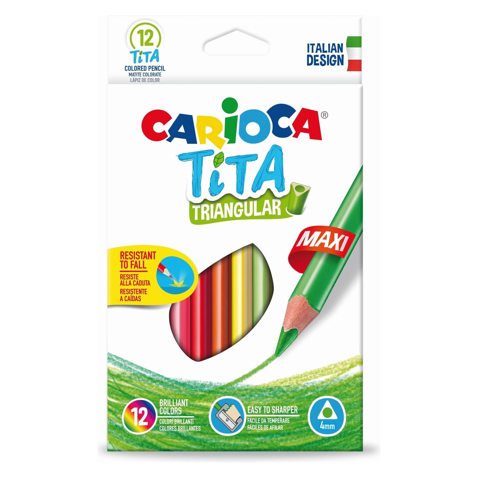 Carioca Farbstift Tita Trian Maxi (12x) (42791)