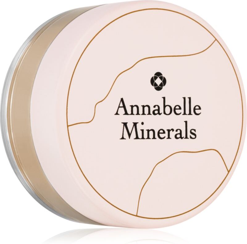 Annabelle Minerals Coverage Mineral Foundation mineral powder foundation for the perfect look shade Golden Sand 4 g