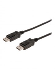 DIGITUS Assmann DisplayPort-Kabel DisplayPort (M) - DisplayPort (M) - 2 m ( DisplayPort 1.1a ) - geformt - Schwarz (AK-340103-020-S)