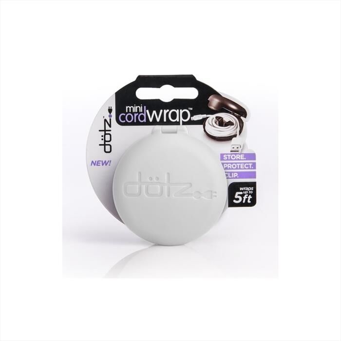 DOTZ Mini Cord Wrap-bianco