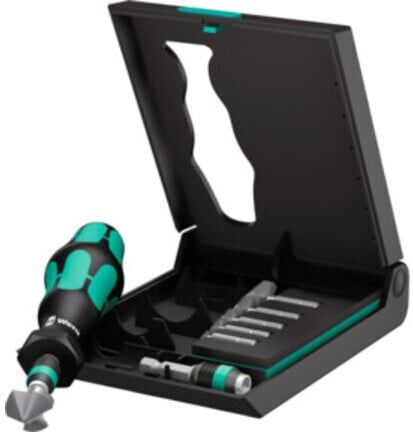 Wera Kegelsenker-Bits-Sortiment In Stabiler Box, 8-Teilig, 3 Schneiden (05259147001)