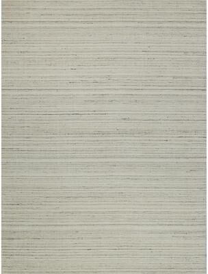 Exquisite Rugs Elko handloomed New Zealand Wool Silver Area Rug