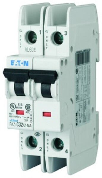 Eaton LS-schakelaar, 6A, 2-polig (FAZ-C6/2-NA)