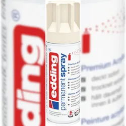 edding 5200 Permanentspray Premium Acryllack cremeweiß matt 200 ml