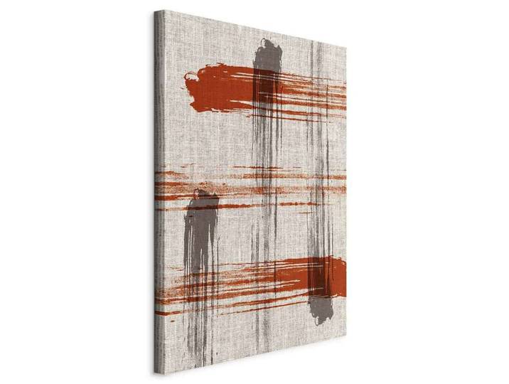 Leinwand Abstract Game Beige/Terracotta